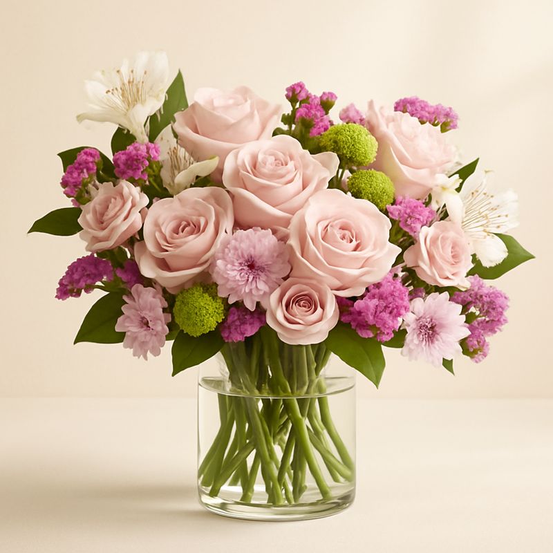 Hummingbird Rose Surprise